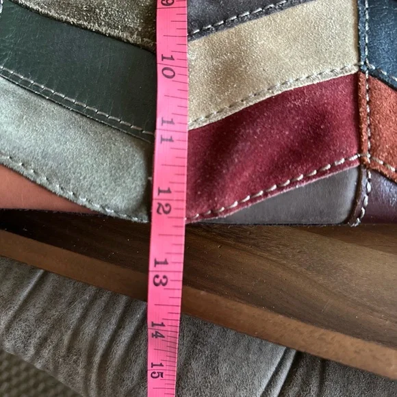Lucky Brand Chevron Patchwork Leather Bag - Picture 7 of 7